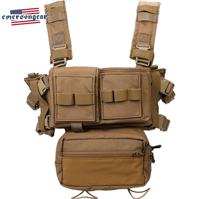 Emersongear MK3 нагрудный жилет тактический модульный регулируемый охотничий военный