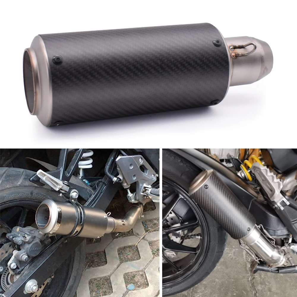 

For Honda VF750 VFR750 VFR800 VTR1000F vfr 750 800 ST 1300 Universal 51mm 61mm modified motorcycle exhaust pipe with DB Killer