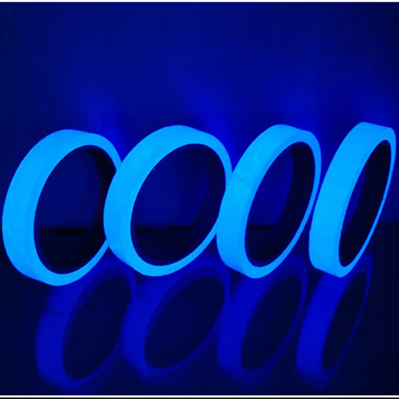 2020 Новый светится в темноте лента Nano Прозрачный светящийся зеленый желтый