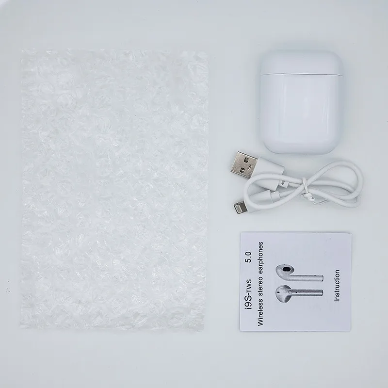 i9s has no box-2 i9 TWS Mini i9s TWS Bluetooth Headsets Earbuds Wireless Earphone Headphones Earpiece For Original iphone Ear Pk i7 TWS - Цвет: i9s has no box-2
