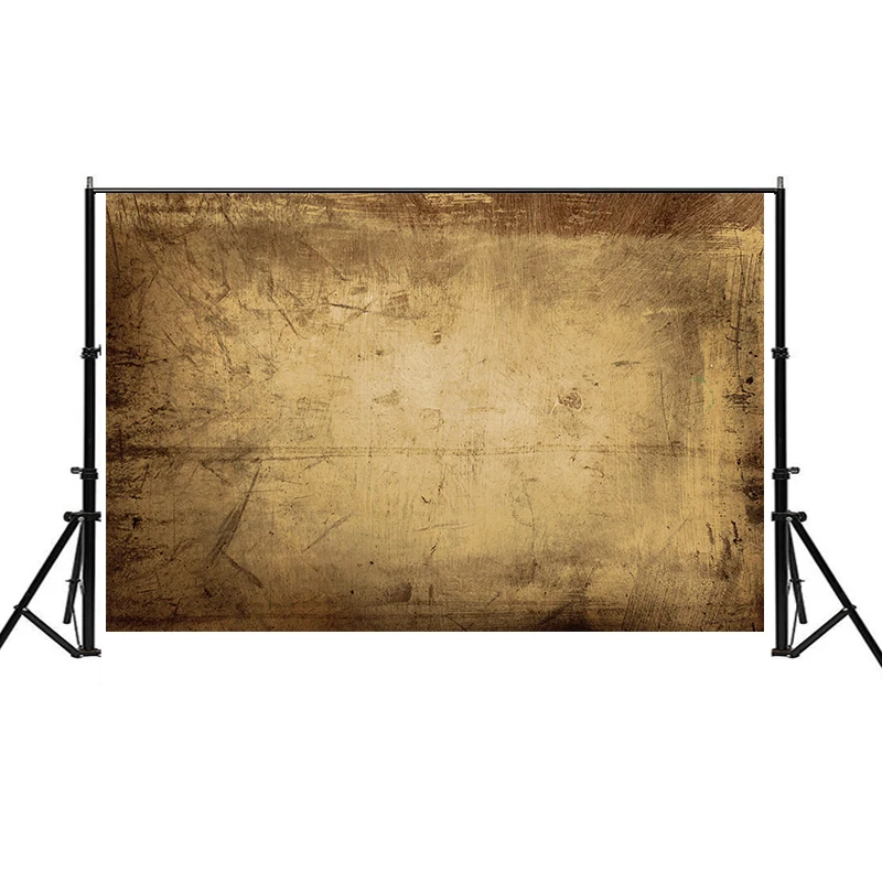 

WHISM Bronze Color Vintage Scratch Shading Photographic Background Cloth 3x5 Feet Rectangular Spray Painting Photo Cloth
