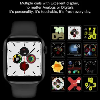 

Watch 5 IWO 12 44MM series 5 1:1 Smart Watch IP67 waterproof Round Screen Bluetooth call Motion tracker for iOS Android VS IWO 8