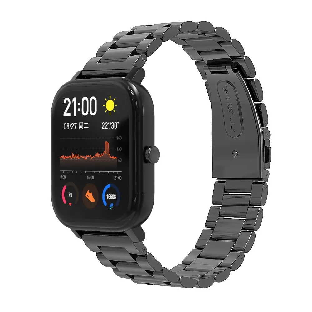 amazfit bip metal band