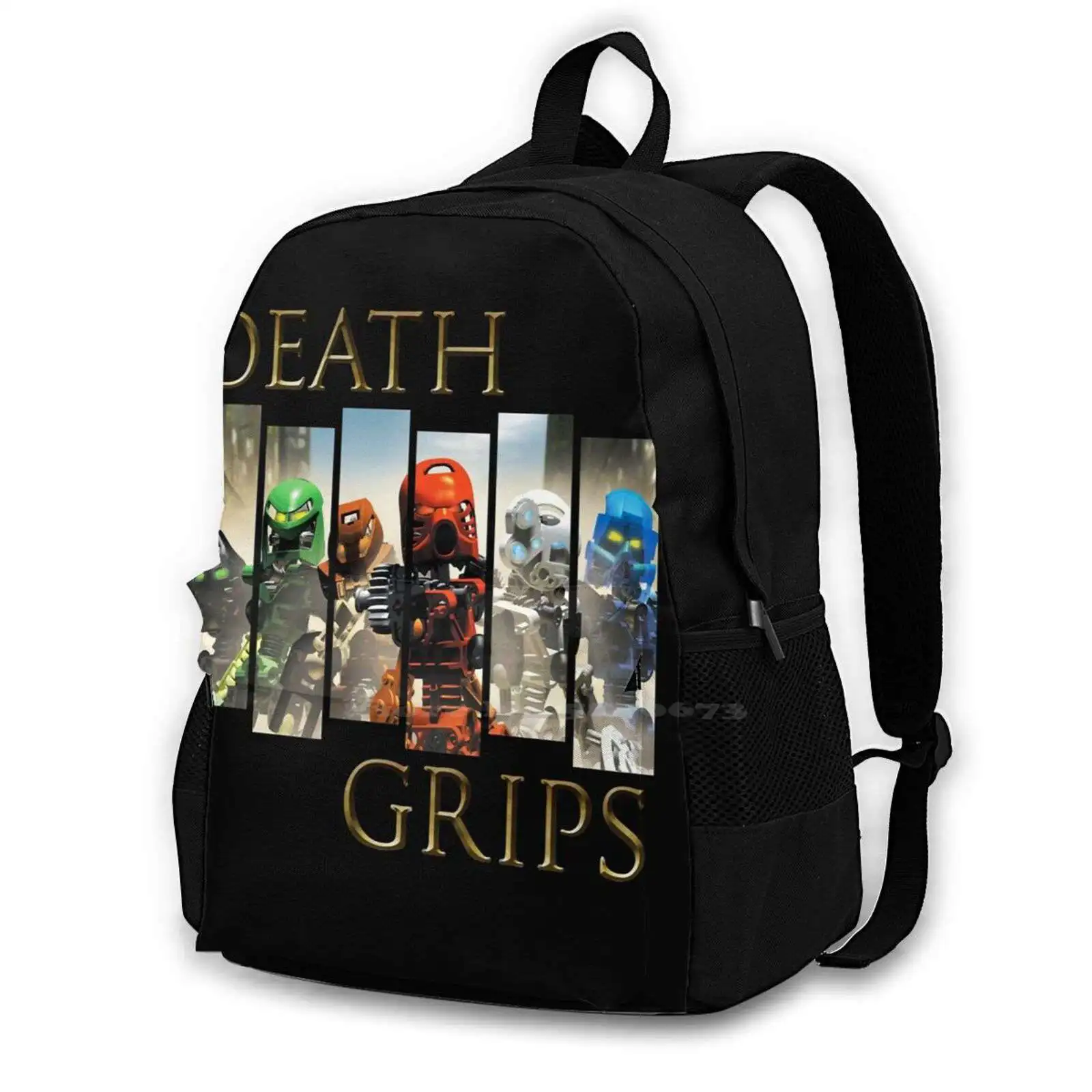 -Bionicle Toa Mata Borse Da Scuola Classiche Per Ragazze Adolescenti Borse Da Viaggio Per Laptop Bionicle Toa Mata