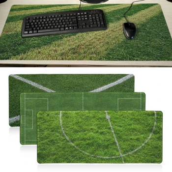 

Beautiful Grass Lines Natural Rubber Gaming mousepad Desk Mat Newest Super large Cute gaming mouse pad for sports lover