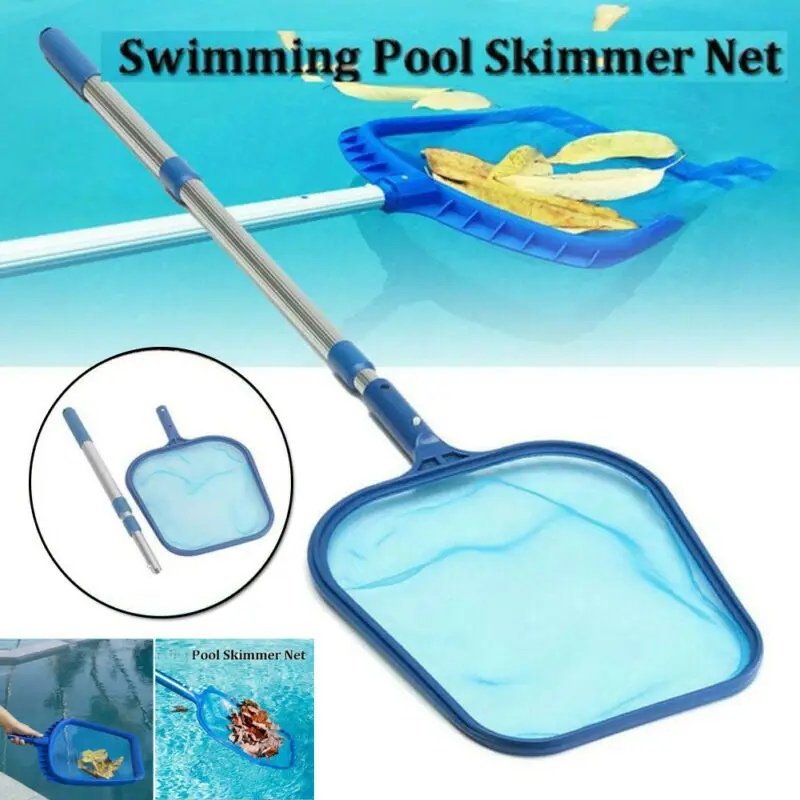 

Leaf Net Professional Grade Fine Mesh Pool Skimmer Net Bag Catcher Aquarium Swimming Pool Cleaning Tools Rake Accessories
