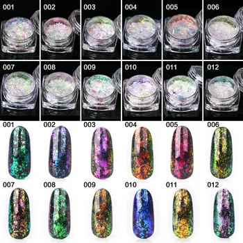 

Nail Powder Colorful Glitter Dust Manicure Nail Art Tips Decoration bse030