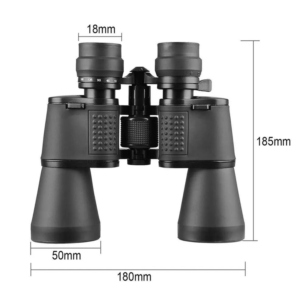 

10x-180x100 Professional Outdoor Waterproof Zoom Binocular Telescope Green Film Powerful Night Vision Telescope