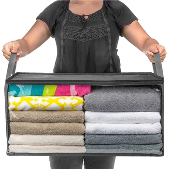 

Non-Woven Folding Storage Box Dirty Clothes Storage Box Quilt Dustproof And Moisture-Proof Storage Box