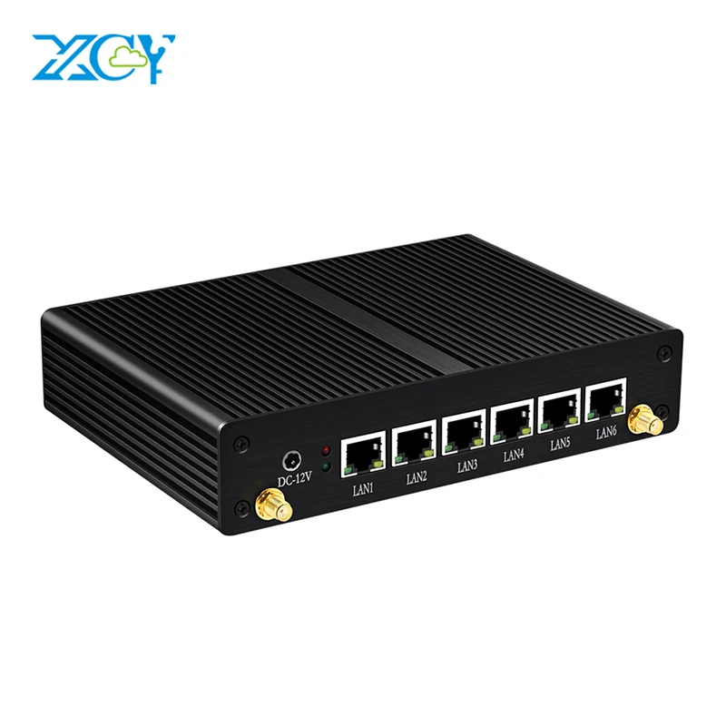Skup Mini Pc intel celeron 6 lan Minipc Linux Win 10 komputer cienki klient LAN USB Compute Office Pfsense kieszonkowy mikro bez wentylatora Router
