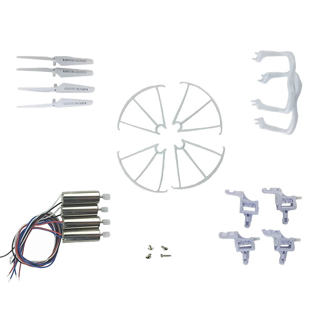 Set Of 18Pcs Quadcopter Motors Spare Part Set RC Motor Base For Syma X5 X5C