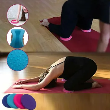 

2020 New Yoga Knee Pads Full Silicone Yoga Mat for Elbow and Knee Support Non-Slip Flat Support Pad Foldable Carpet Cushion
