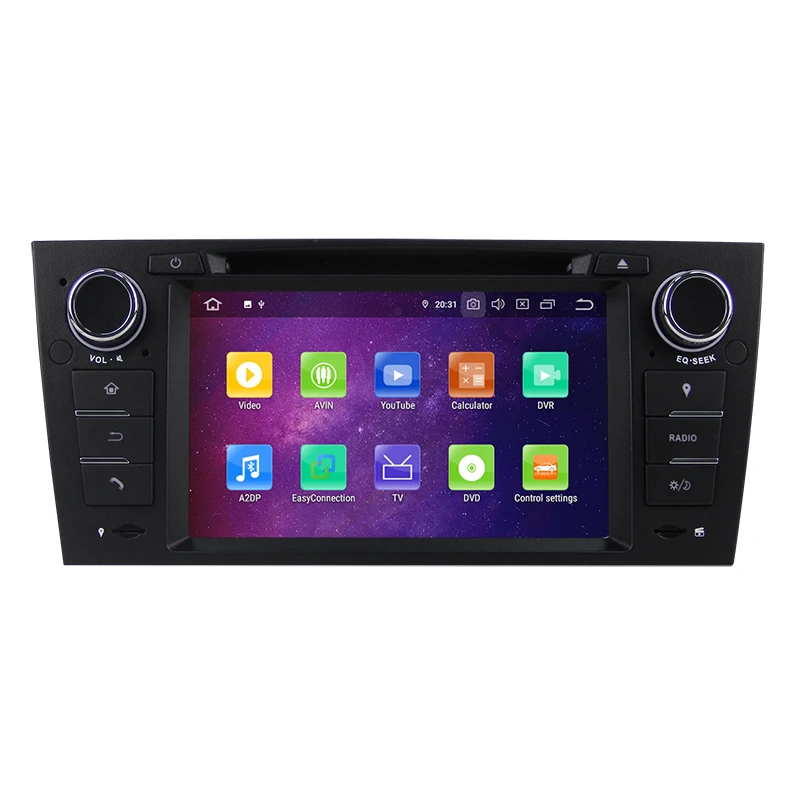 Perfect Android 9.0 Octa Core 4G RAM 32G ROM GPS Navigation 7 " Car DVD Player for BMW 3 series E90/E91/E92/E93 05-11 with Radio/BT/RDS 1