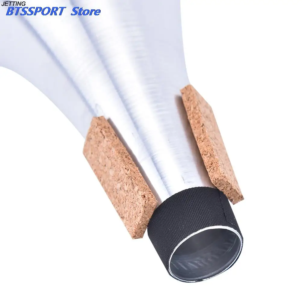 Aluminium Straight Trumpets Mute For Jazz Instrument Practice Beginner 68*68*135mm for Trumpet