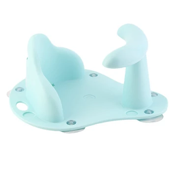 

Baby Bath Tub Ring Seat Infant Child Toddler Kids Anti Slip Safe Chair,Blue