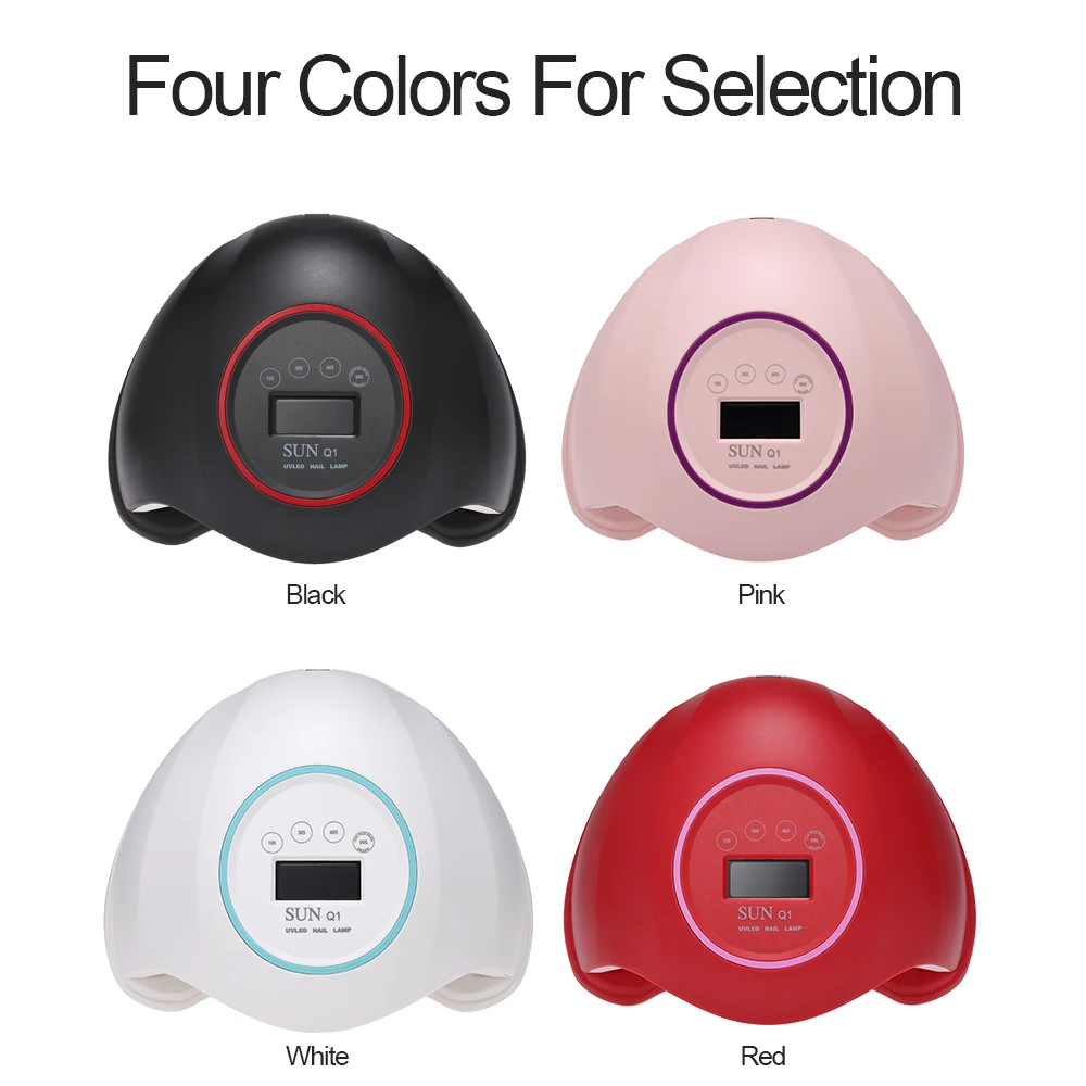 

48W LED UV Nail Lamp Nail Gel Dryer Fingernail & Toenail Gel Curing & 4 Timer Setting Nail Art Painting Nail Tool US/EU/UK Plug