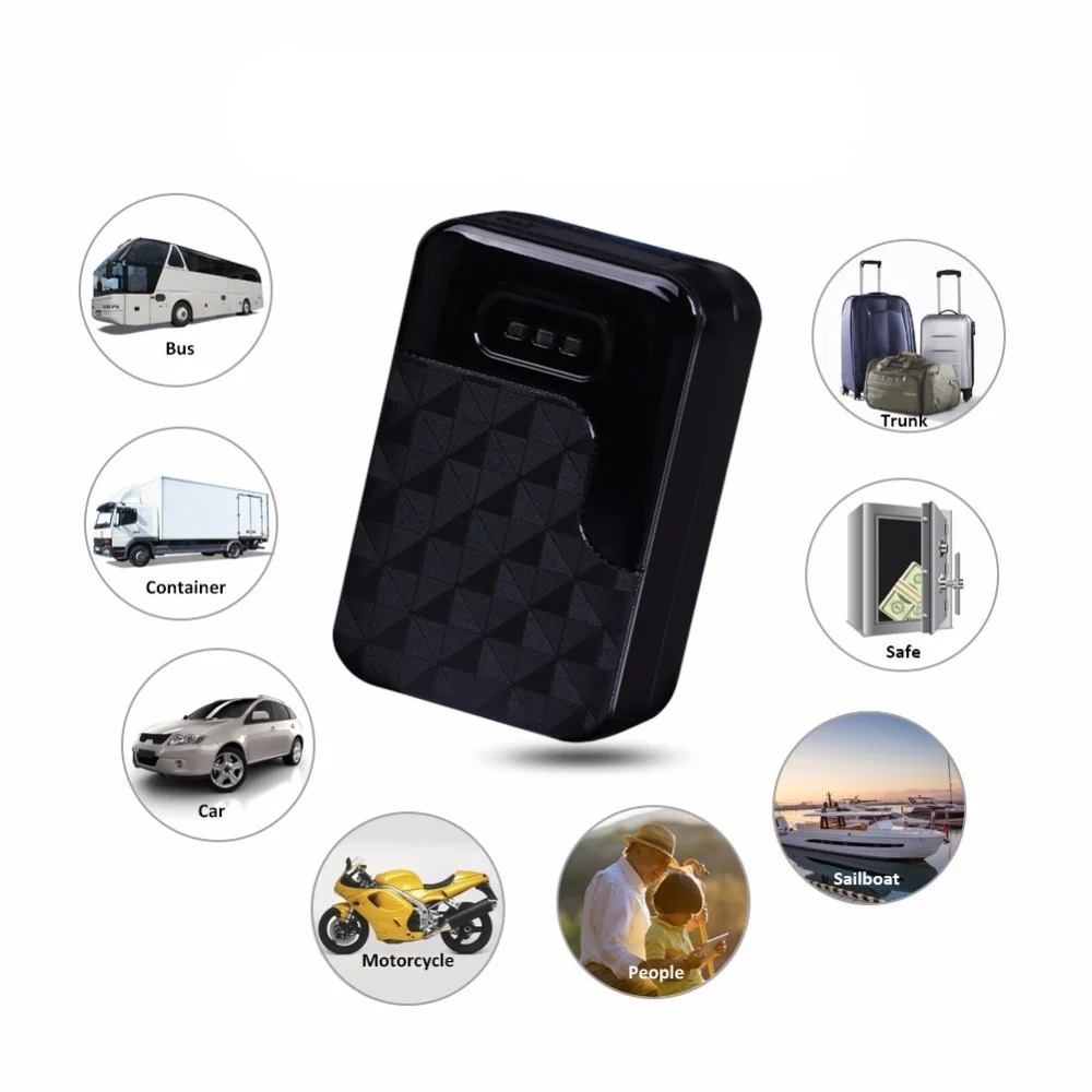 4G LTE GPS Tracker Car G200L 6000mAh 60 Days Standby Vehicle Tracker Locator Waterproof Magnets Voice Monitor Drop Shock Alarm