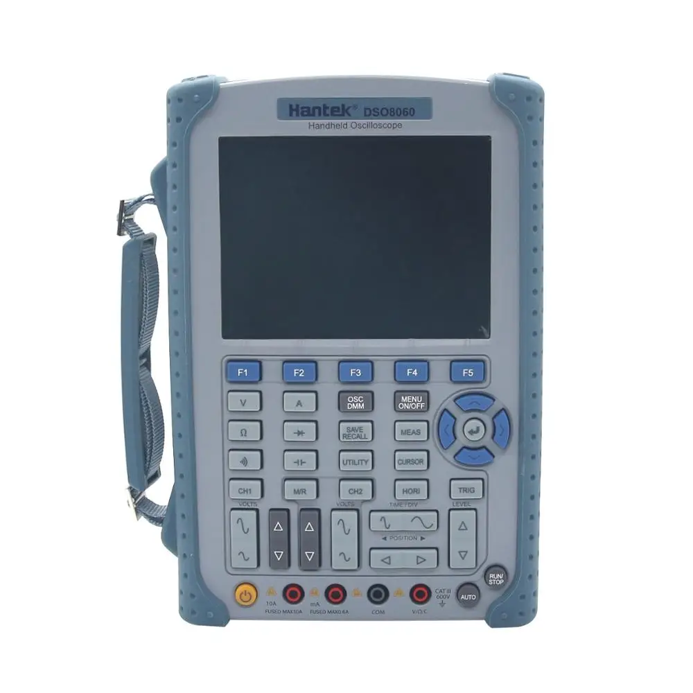 TZT Hantek DSO8060 5 in 1 Handheld Oscilloscope DMM Spectrum Analyzer Frequency Counter Arbitrary Waveform Generator Multimeter