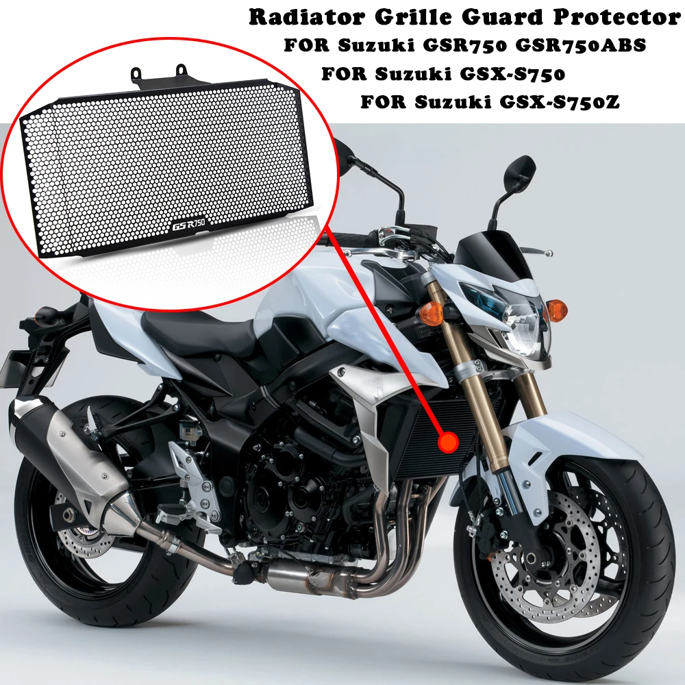 

Motorcycle Radiator Grille Guard Protector Grill Cover Protection For Suzuki GSR750ABS GSR750 2010-2017 GSX- GSX-S750 GSX-S750Z