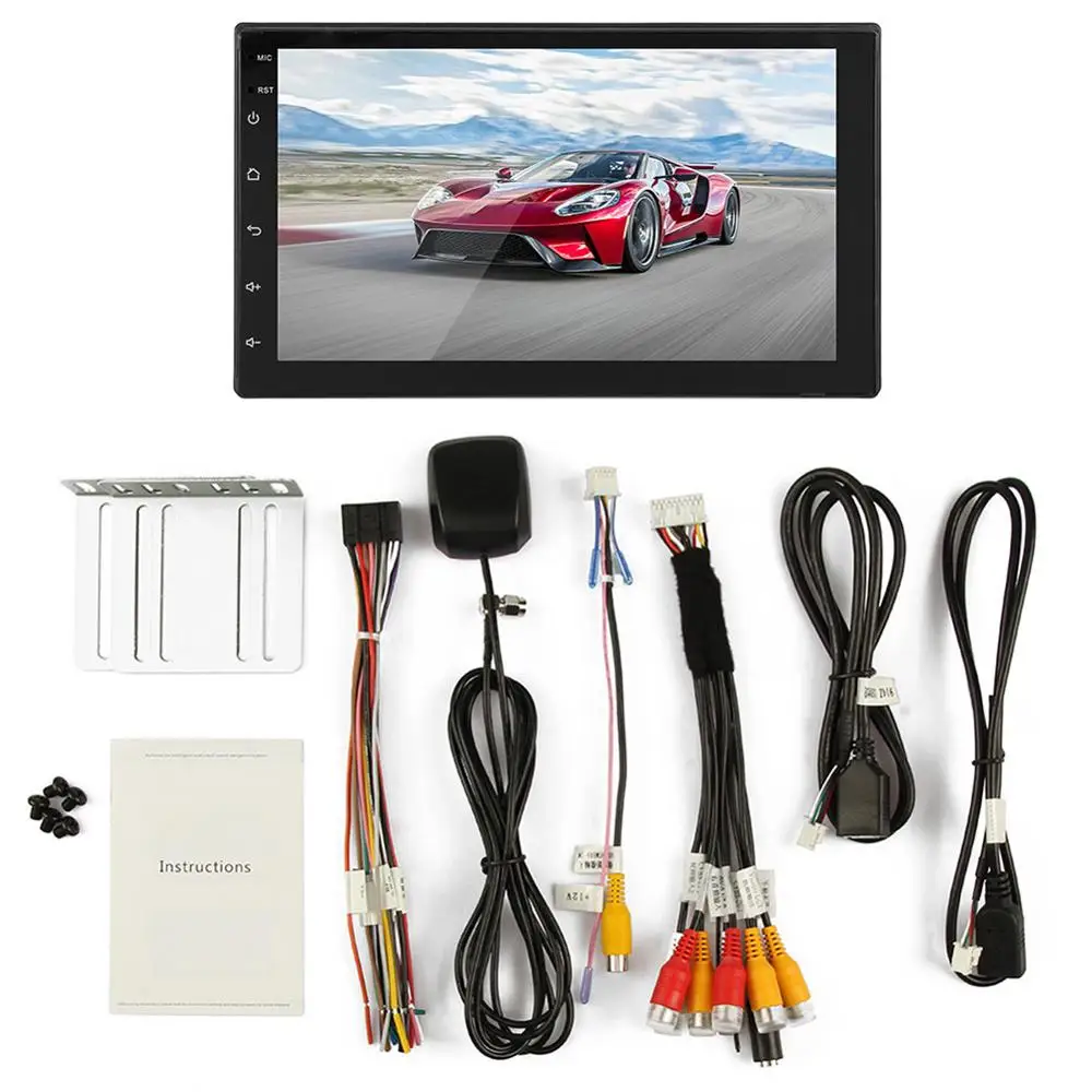 

9218 7 Inch Android 8.1 Car Radio Car Blue Tooth MP5 Player Car GPS Navigation All-in-one Support Rear View Camera
