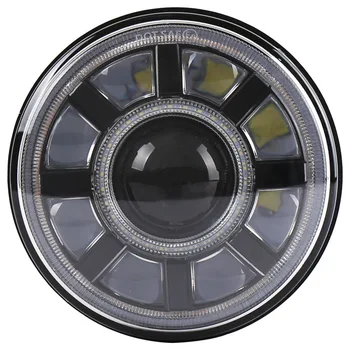 

7-Inch Headlight off-Road Modification Led Car Light Far and near Light Car Light White to Yellow Light Car Light