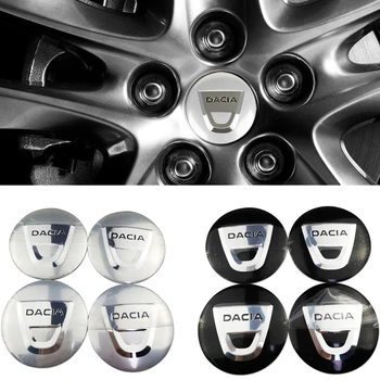 

for Dacia Logan 2 MCV Sandero Stepway Duster Lodgy Dokker Rim Emblem 65mm Auto Wheel Centre Hub Sticker Cover Decoration