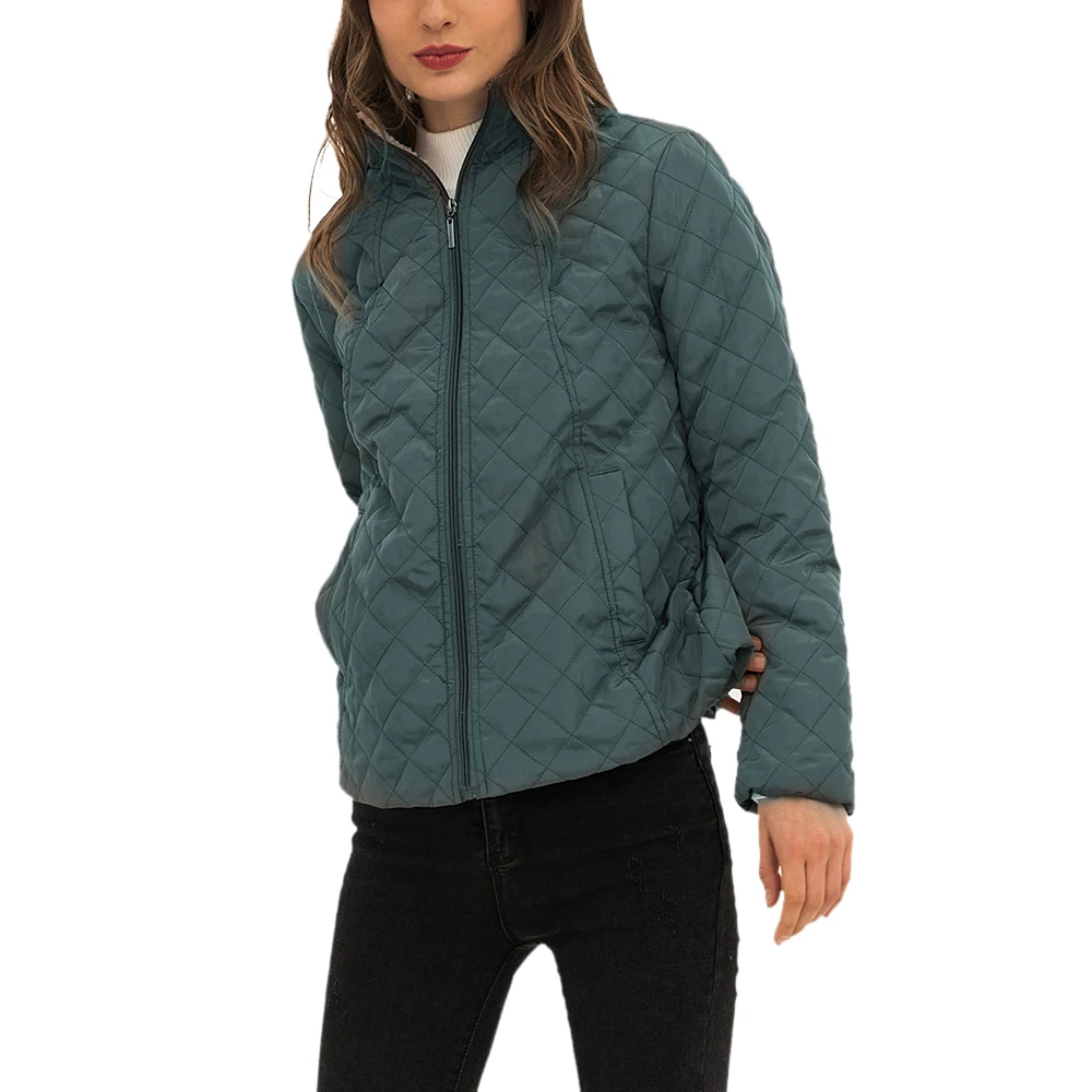 Повседневная женская зимняя куртка с меховым капюшоном, джемпер, парка, верхняя одежда, теплое Женское пальто, флисовая осенняя одежда, тонкие плотные пальто - Цвет: dark gray 3