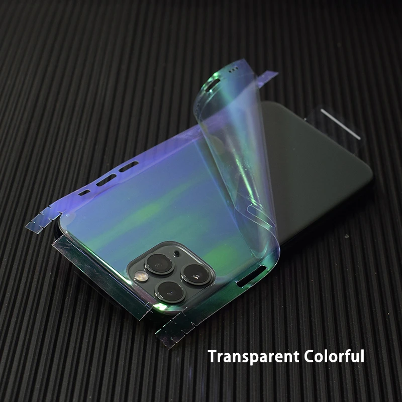apple 13 pro case Transparent 3D Carbon Fiber Film Wrap Skin Phone Sticker For iPhone 13 Pro 12 Mini 11 Pro XS MAX XR 8 7 6 6S Plus Clear Sticker 13 pro case