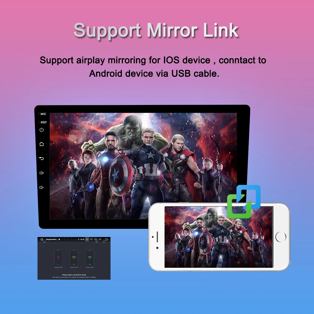 Flash Deal Navivox 7" Android 9.0 Car Multimedia Player 2 Din Universal Car DVD GPS Radio Stereo Audio Player for Nissan Hyundai Toyota BYD 6