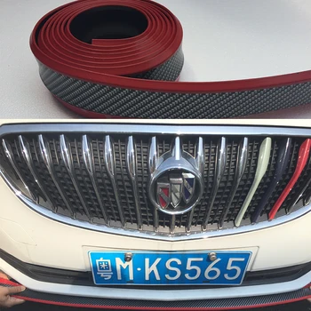 

For buick Universal Front Bumper Lip Splitter Fins Body Spoiler Canards