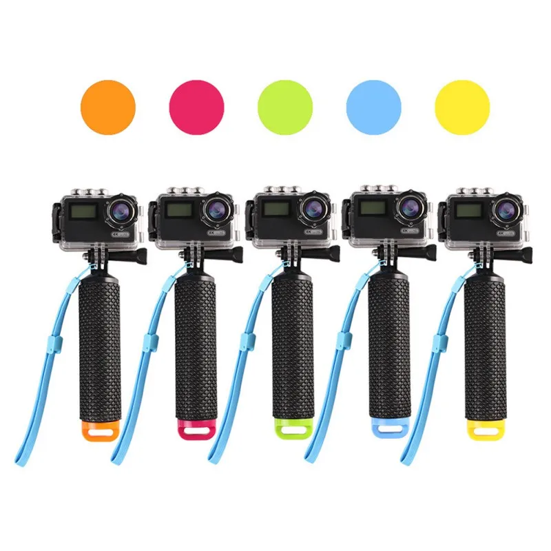 Водонепроницаемая плавающая рукоятка для GoPro камеры Hero 7 Session Hero 6 5 4 3+ 2 экшн-камера для водных видов спорта, аксессуары для обработчика