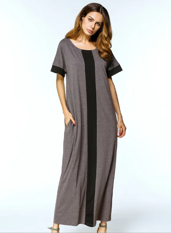 plus size tee shirt maxi dress