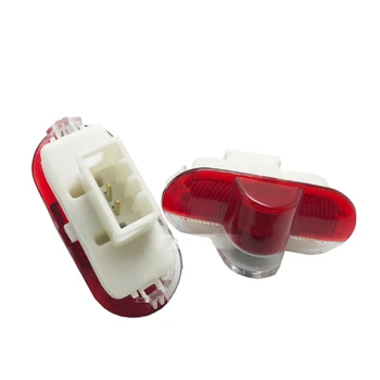 

2pcs For SKODA Logo Light Fit For Skoda Octavia A7 Octavia 2 3 Skoda Logo Projector Lamp Car Door Light Interior Foot Lamp