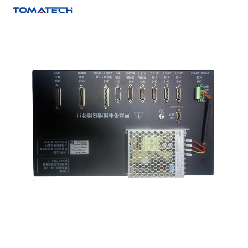 TOMATECH Оригинальный Полный английский ПЛК лестница 3 осевой токарный станок с ЧПУ