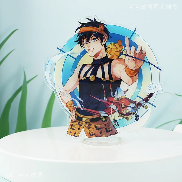 Jojo Bizarre Adventure Acrylic Stand  Acrylic Stand Figure Jojo - Anime  Figure Cute - Aliexpress