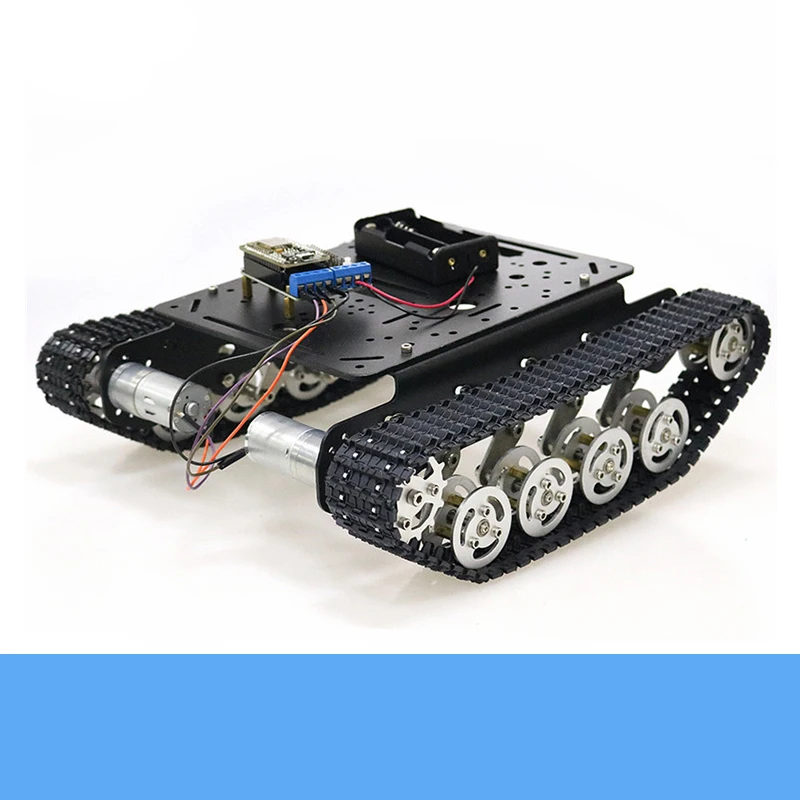 ESP8266 RC умный робот Танк шасси с двойным двигателем постоянного тока + макетная