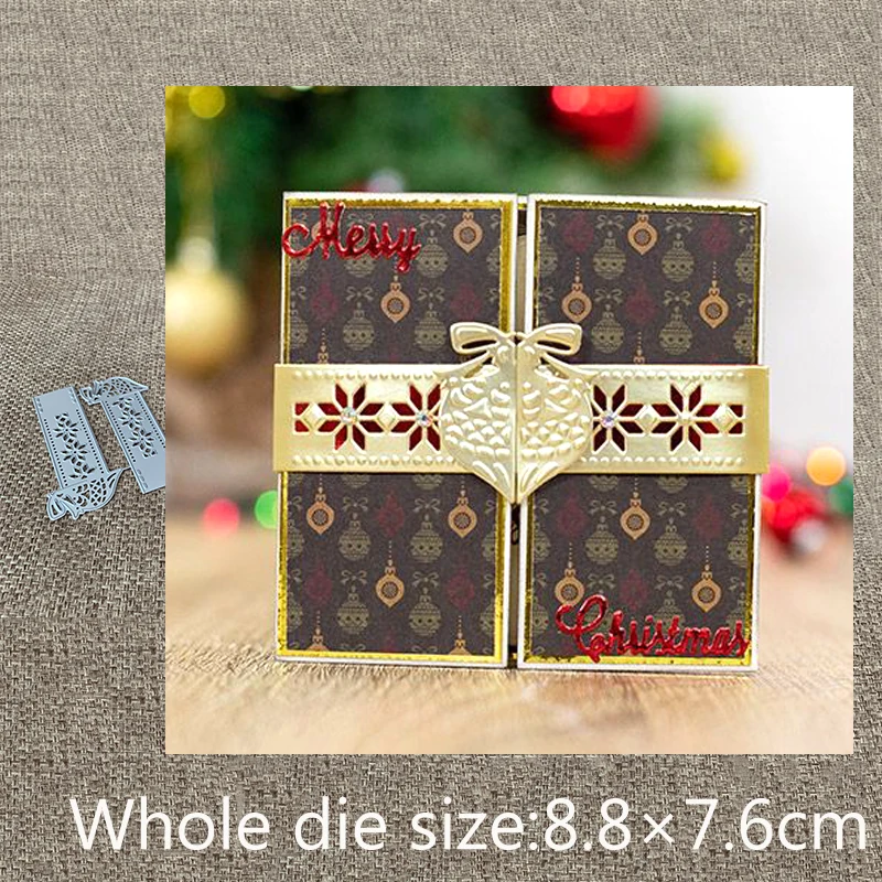 

XLDesign Craft Metal Cutting Die die cuts festive baubles buckle decoration scrapbook Album Paper Card Craft Embossing die cuts