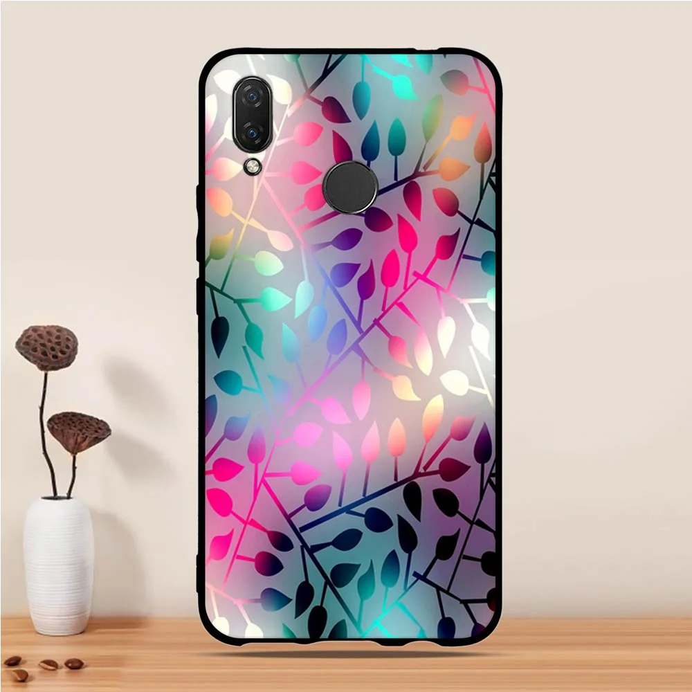 2 Чехол для huawei P Smart Plus 6,", чехол на заднюю панель, силиконовый, с рисунком, симпатичные, из мягкого ТПУ, Coque Capa Funda для huawei Nova 3i, чехол - Цвет: 2