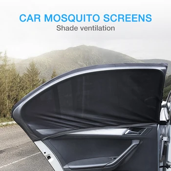 

2Pcs Sun Visor Car Styling Accessories Anti-UV Curtain Side Window Sun Visor Car Mesh Sun Protection Window Auto Sun Shade 2020