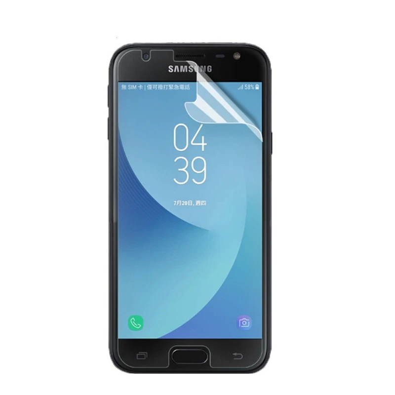 5 шт. прозрачная глянцевая Защитная пленка для экрана Samsung Galaxy J1 J2 Core J3 J4 J5 J6 J7 2015 2016 2017 2018 Prime Plus Pro|Защитные