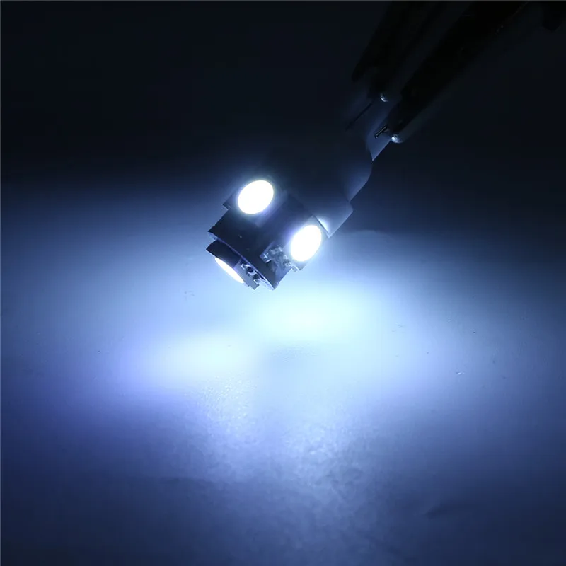 10 шт./лот 24 В 5SMD LED 5050 T10 194 147 W5W ширина лампа для чтения номерного знака резервная