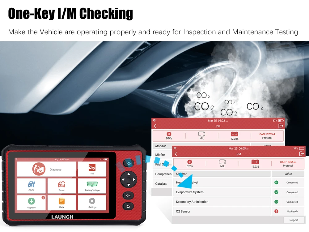 Launch CRP909E IM Function