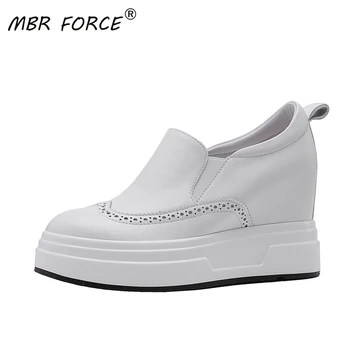 

MBR FORCE Fashion Spring Trend Women Chunky White Shoes Ladies Tenis Feminino Zapatos De Mujer Platform Woman Casual Shoes Girls