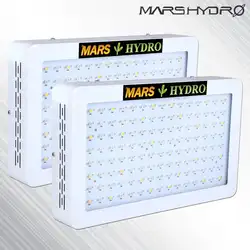 2 шт. MarsHydro 600 W полный ассортимент светодиодный растут гидропоники Панель для внутреннего сада