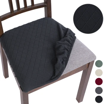 

Polyester Spandex Dining Chair Cover Elastic Print Modern Slipcovers Furniture Protector Seat Cover Seat Protector Chair Covers