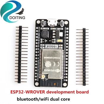 

DOITING ESP32-WROVER Development Board Expanding Board Bluetooth WiFi Dual Core IPEX Version ESP32 Original Chip ESP-32s/ESP32