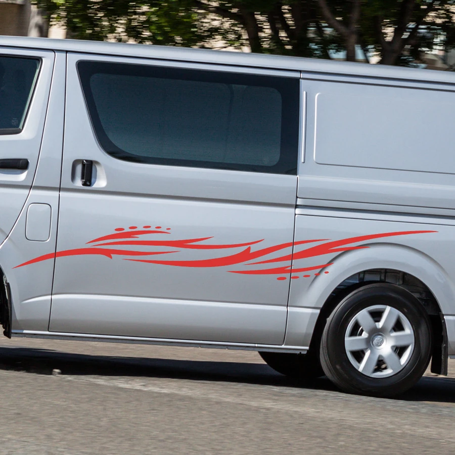 2 шт. виниловые наклейки на автомобиль для hiace 2015 2016 2017 2018 2019|Наклейки автомобиль| |