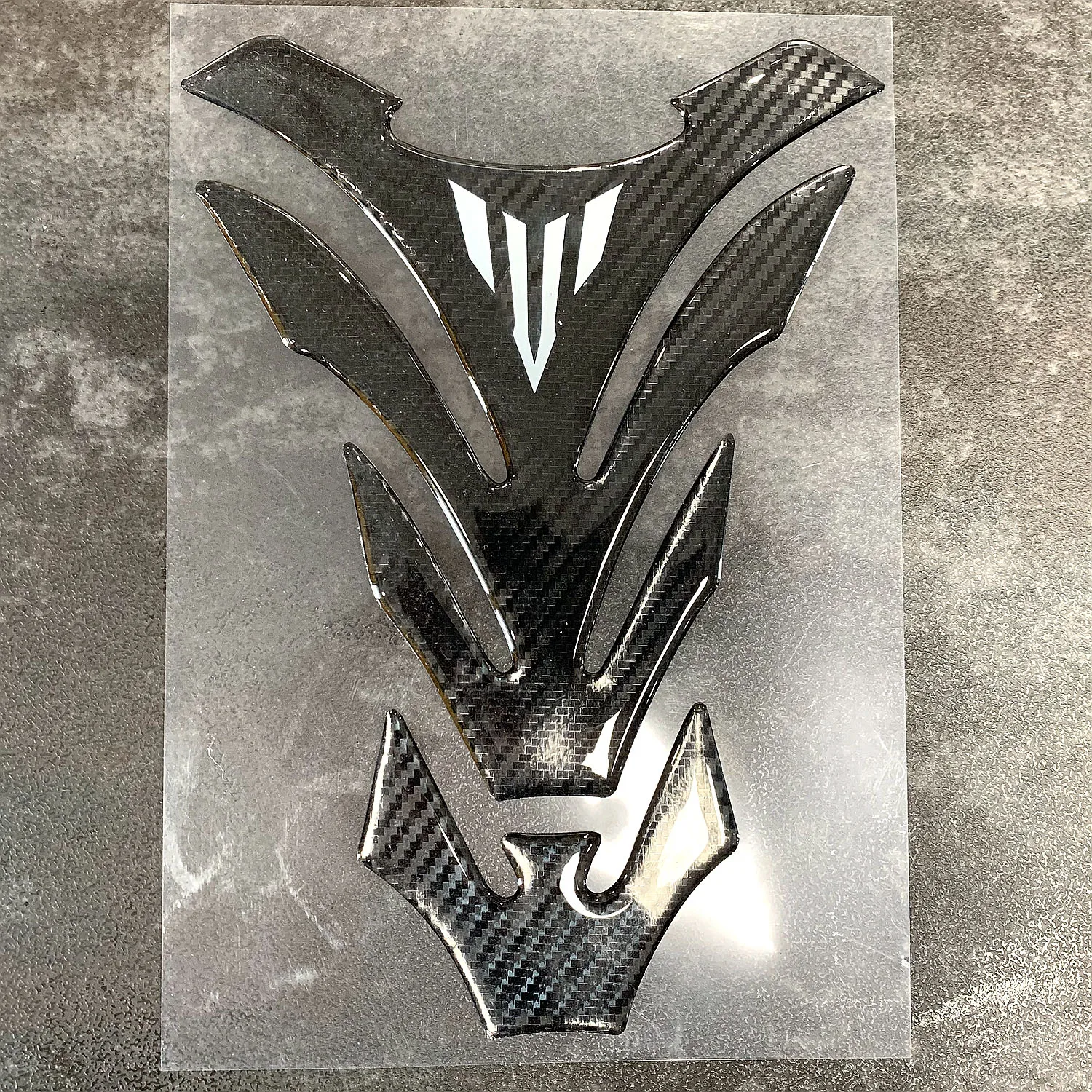 Autocollants 3D en Fiber de carbone pour Yamaha MT01, MT03, MT07, MT10