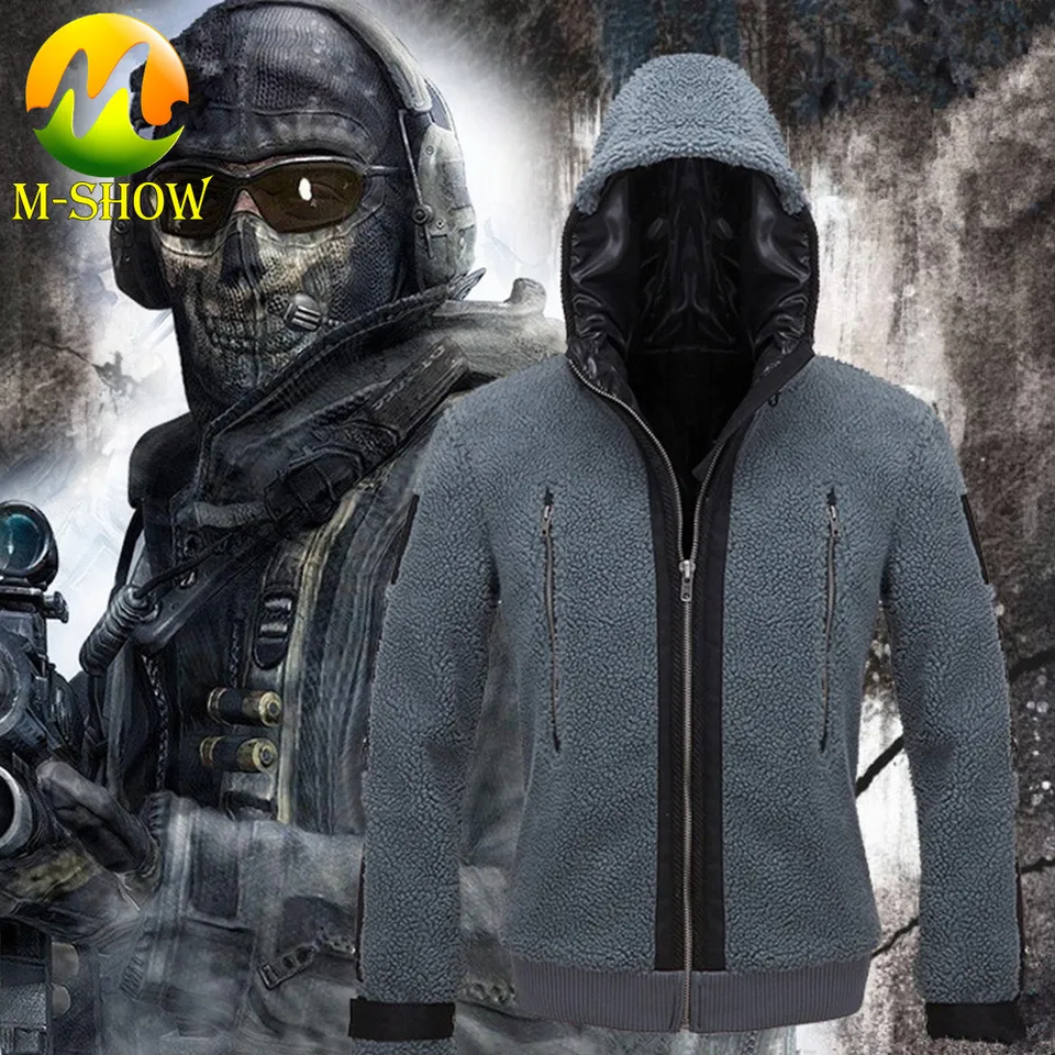 Call Of Duty 6 Cosplay Clothing Same Jacket MWII Ghost Mask COD Cosplay  Ghost Combat Suit Ghost Jacket Hoodies For Men And Women - AliExpress