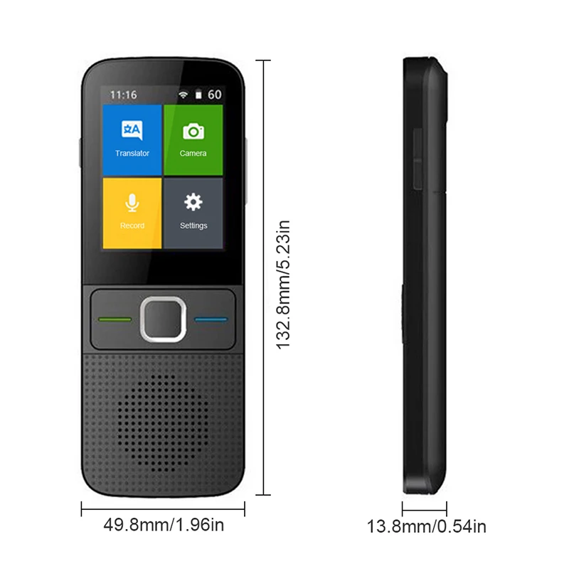 Smart Language Translator Device Two-Way Instant Voice Touch 137 Langauge Dialect Photographing Translation for Travel Smart Language Translator Device Two-Way Instant Voice Touch 137 Langauge Dialect Photographing Translation for Travel